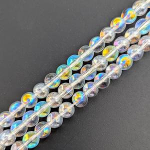 ビーズクラブ 連売り エメラルドタイガーアイ 10mm ラウンド 天然石