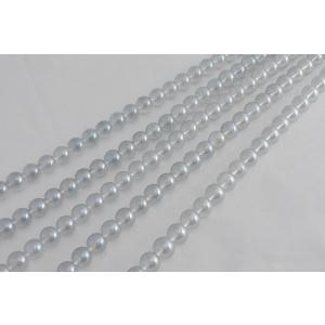 天然石 1連 アクアオーラ シルバー ラウンド 10 mm ブレスレット パワーストーン ビーズクラブ