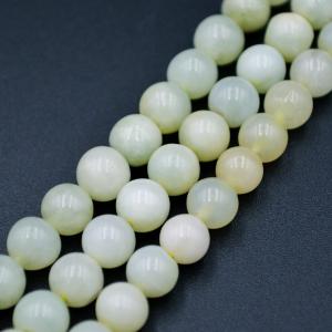 天然石 1連 ブレスレット ニュージェイド ラウンド 6mm パワーストーン ビーズクラブ