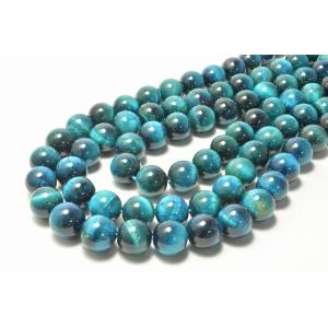 ビーズクラブ 天然石 1連 ブルーサンドストーン 青砂石 多面カット 8mm