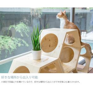 猫 キャットステップ キャットウォーク 六角 ...の詳細画像3
