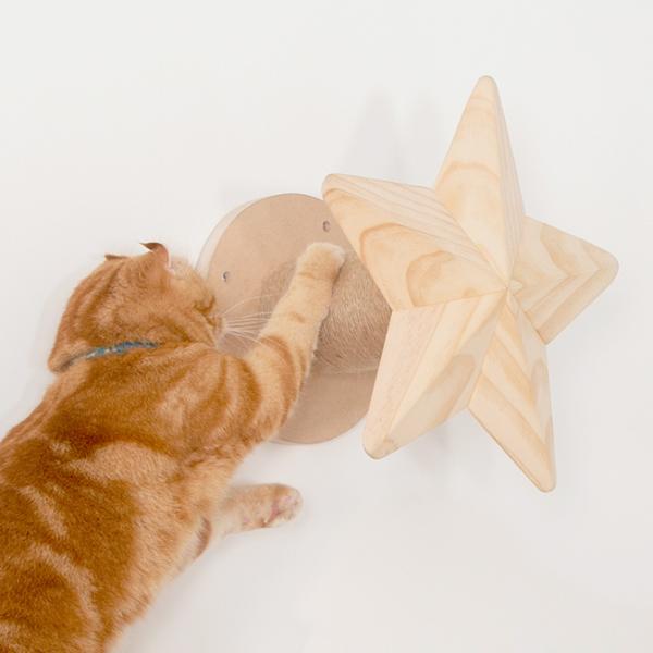 猫 キャットステップ キャットウォーク 壁付け 壁掛け MYZOO マイズー Twinkle Sta...