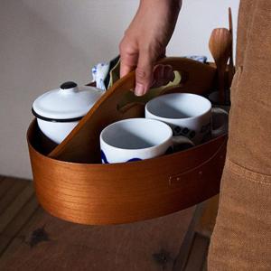 トレイ ジュエリートレイ カトラリー収納 キッチン ダイニング リビング 天然木製 見せる収納 シェーカーハンドルトレイ HS2728 【ラッピング対応】