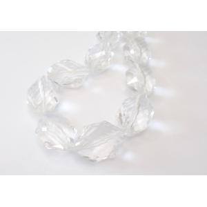 アクリル クリスタル AC-9061 22X15mm 17ヶ ビーズ ビーズパーツ ビーズアンドパーツ アクセサリーパーツ アクリルビーズ ハンドメード クリスタルビーズ｜beadsshopj4