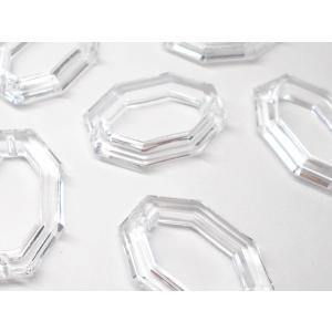 アクリルクリスタルリング２　33×23mm