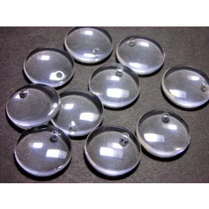 アクリルクリスタルパーツ１８　18mm　10ヶ｜beadsshopj4