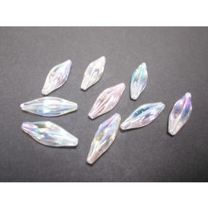 クリスタルオーロラ　８Ｘ２４ＭＭアキレス（9ケ）｜beadsshopj4