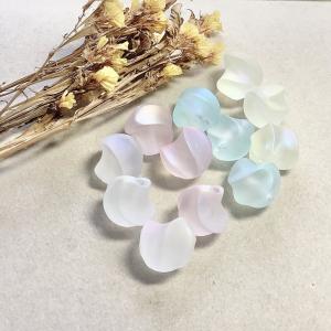 オーロラビーズ（フロスト）丸ヒネリ２１ＭＭ（6ケ）｜beadsshopj4