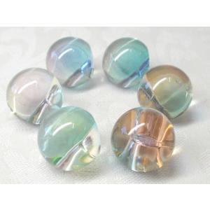１５ＭＭ スズ マル 太穴 ４ヶ アンジュール カラー ビーズ アンド パーツ 鈴 丸 アクリル アクセサリー ハンドメイド｜beadsshopj4