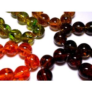 ワレコハクビーズ　14mm｜beadsshopj4