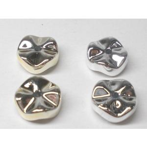 バンズビーズ フラットウェーブ メタルカラー １２ＭＭ (１０ヶ)