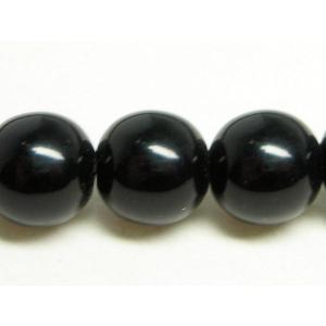 アクリル黒　１２ｍｍ　38cm(約32ヶ)｜beadsshopj4