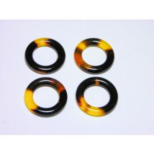 シートパーツ　ベッコウ13　リング14.5mm(4ヶ)