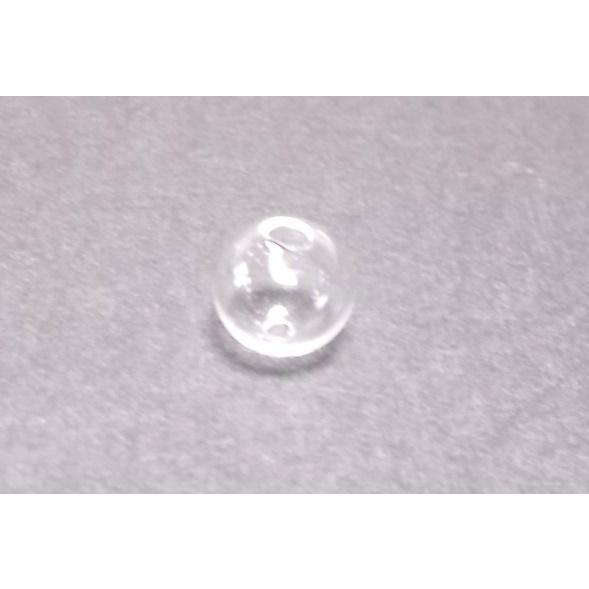中空ガラスビーズ８ＭＭ通し穴（１ケ）