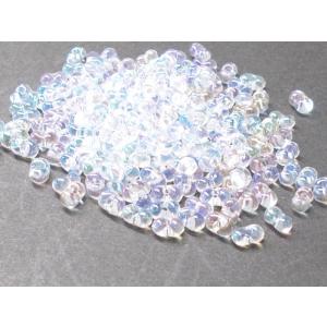 チェコ ファルファーレ (小) ２Ｘ４mm クリスタル オーロラ (ＡＢ) 10g ビーズ チェコビ...