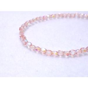 チェコファイアーポリッシュ　ロサリンAB 3ｍｍ(50ヶ)｜beadsshopj4