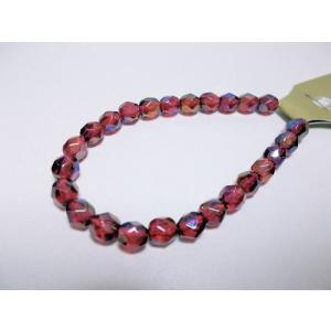 チェコFP　ガーネットAB　６ｍｍ　(25ヶ)