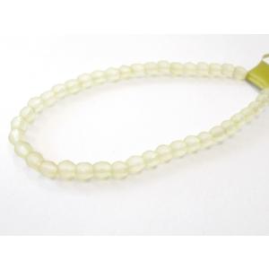 チェコファイアーポリッシュ　4mm　LTオリビン消し　(40ヶ)｜beadsshopj4