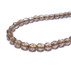 チェコファイアーポリッシュ　4mm  ゴールドライン　LTアメジスト　(40ヶ)｜beadsshopj4