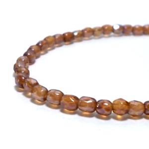 チェコファイアーポリッシュ　スモークトパーズラスター　3ｍｍ(50ヶ)