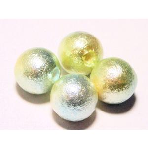 コットンパール ヴィトライユ 片穴 8mm ４ヶ コットン パールビーズ ビーズ ビーズアンドパーツ...