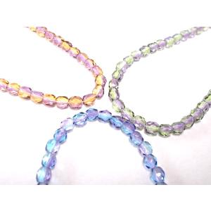 チェコFP 　バイオレットヴィトライユ　4mm　(40ヶ)｜beadsshopj4