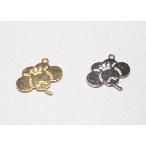 縁起物ミニチャーム　梅１２Ｘ１０ＭＭ（1ケ）
