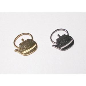 縁起物ミニチャーム　鉄瓶１０Ｘ１０ＭＭ（1ケ）