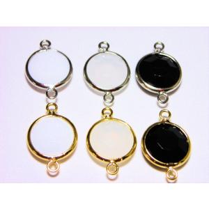 アクリル枠付パーツ　上下カン11mm　（10ヶ）　３