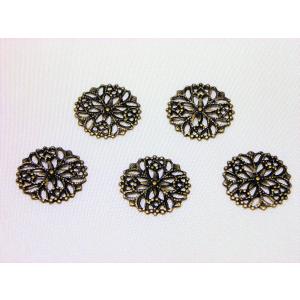 スカシメタルパーツ58　12mm　5ヶ｜ビーズショップj4