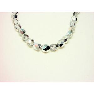 チェコファイアーポリッシュ　クリスタルキャル６ｍｍ(25ヶ)｜beadsshopj4