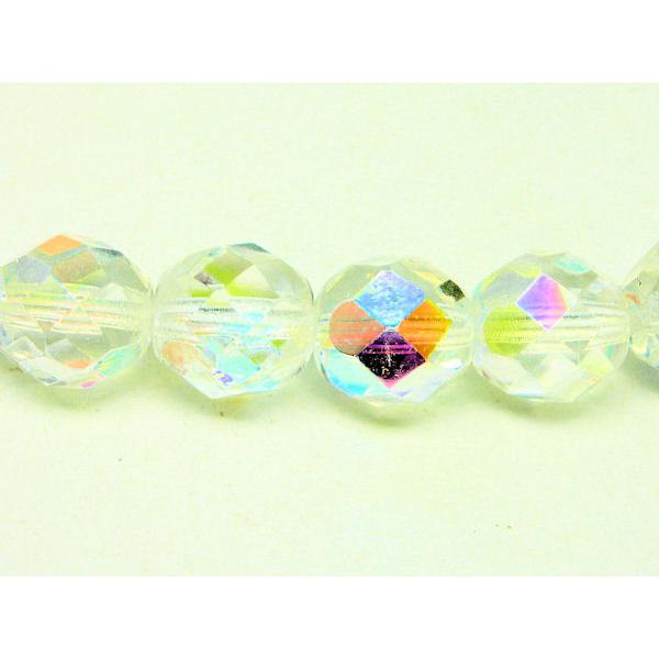 チェコファイアーポリッシュ　クリスタルAB　１０ｍｍ　(20ヶ)