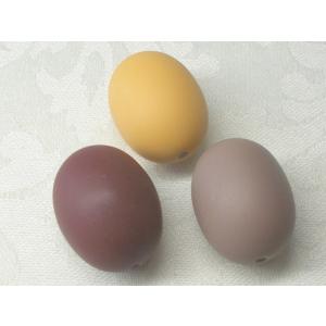 ナツメ １６Ｘ２０ＭＭ 冬 カラー 一粒売り ビーズ  １ヶ アンド パーツ アクリル アクセサリー...