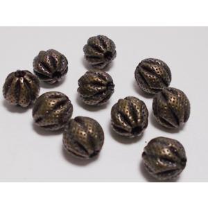 数量限定 　イタリアメノーニ　メタルボール　10m　10ヶ｜beadsshopj4