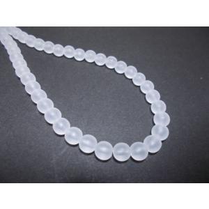 アクリル フロスト ビーズ ６ＭＭ 丸 （約120ヶ）