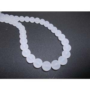 アクリル フロスト ビーズ １０ＭＭ 丸 （約74ヶ）