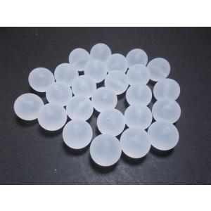アクリル フロスト ビーズ １４ＭＭ 丸 （２７ヶ）｜beadsshopj4