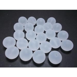 アクリル フロスト ビーズ １６ＭＭ 丸 （２４ヶ）｜beadsshopj4