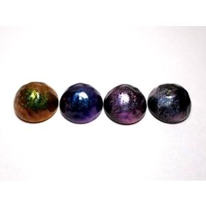 ギャラクシービーズ　カボション18mm　半丸オニ (2ヶ)｜beadsshopj4