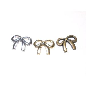 リボンS　8×11mm　2ヶ｜beadsshopj4