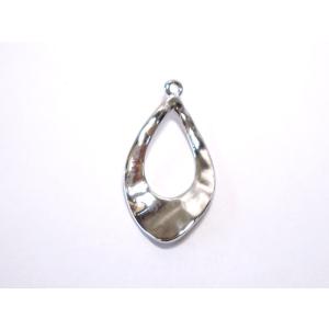亜鉛合金カン付　リングパーツ　39×21mm 　1ヶ｜ビーズショップj4