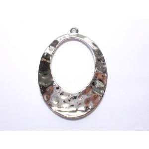 亜鉛合金カン付　リングパーツ　44×32mm 　1ヶ