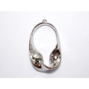 亜鉛合金カン付　リングパーツ　40×23mm 　1ヶ