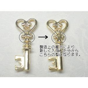 メタル チャーム 鍵 2 カギ 1ヶ 13x1...の詳細画像5
