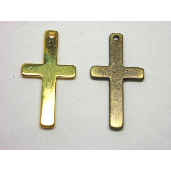 チャーム　クロス１　22×11mm　1ヶ