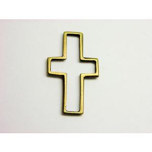 チャーム　クロス２　24×14mm　1ヶ｜beadsshopj4