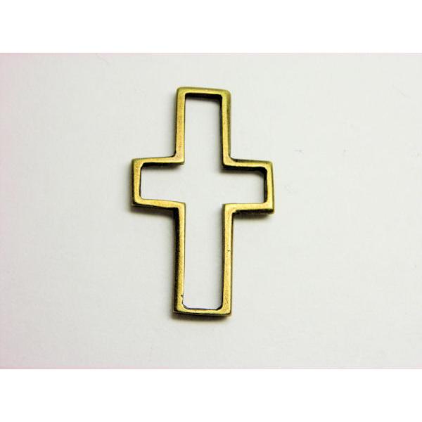 チャーム　クロス２　24×14mm　1ヶ