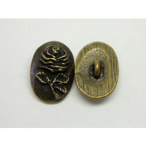 カメオキャストパーツ３　裏１カン付　13×10mm　1ヶ｜ビーズショップj4