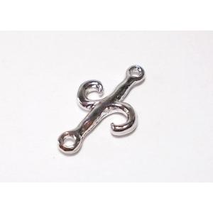 時代物メタル００６　１４Ｘ２５ＭＭ（1ケ）ロジウム色｜beadsshopj4