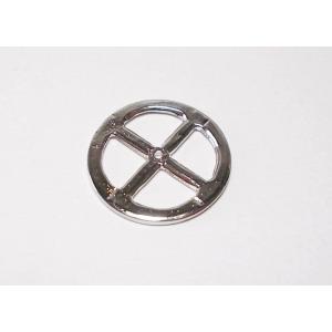 時代物メタル０１１　２１ＭＭ（1ケ）ロジウム色｜beadsshopj4